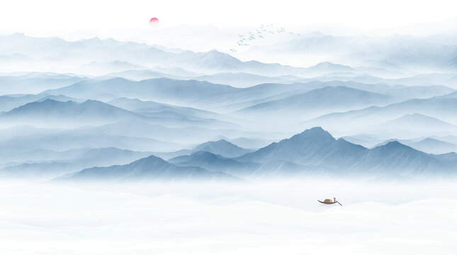 山水画