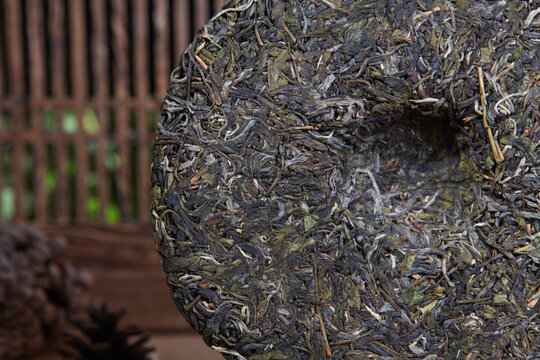 云南普洱茶生茶茶饼