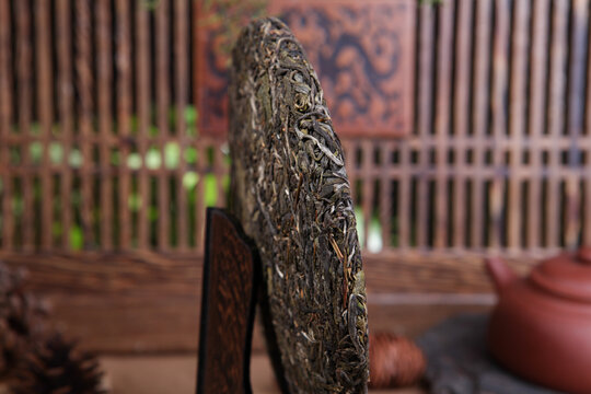 云南普洱茶生茶茶饼