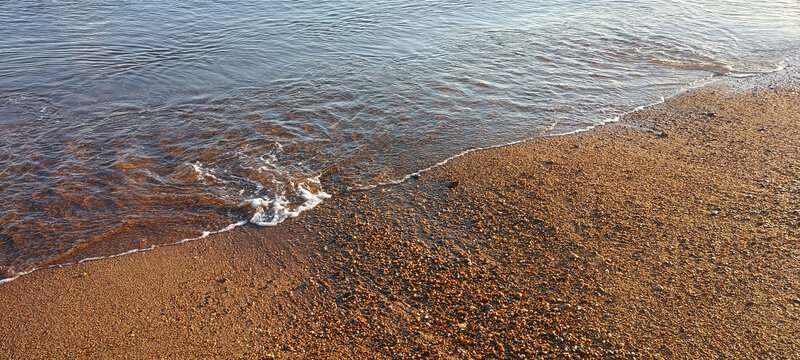 清澈海水沙滩阳光