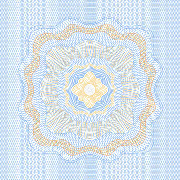 防伪团花