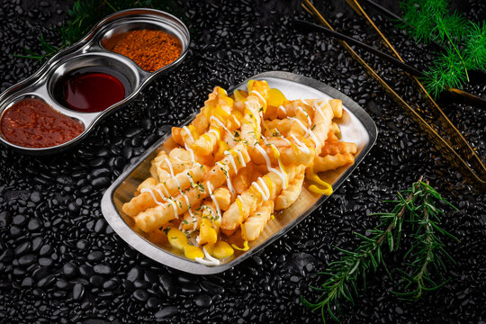 炸薯条