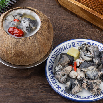 椰子乌鸡汤