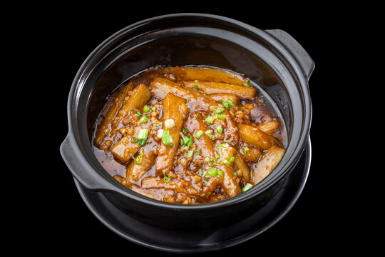 鱼香茄子煲