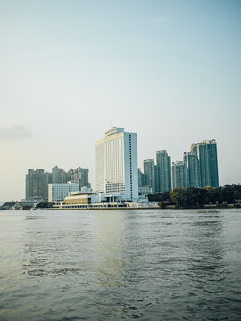 广州城市天际线风光