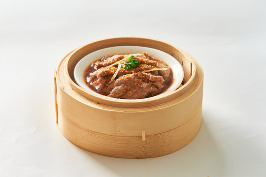 沙茶蒸牛肉片