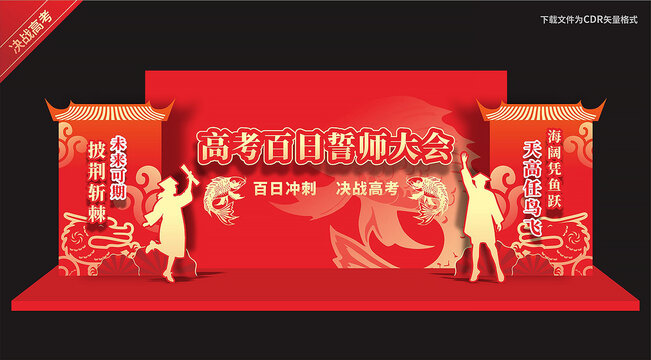 高考百日誓师大会
