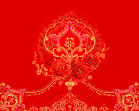 结婚喜被