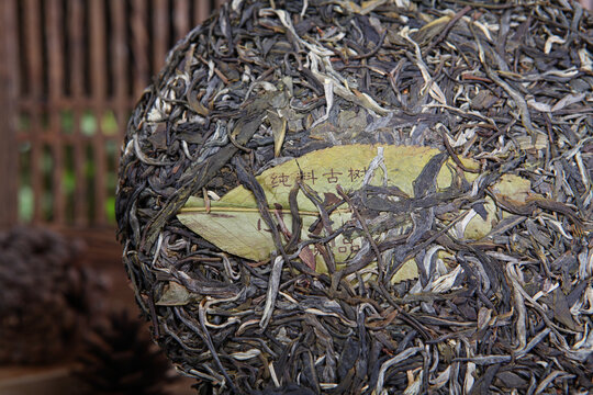 云南普洱茶生茶昔归茶饼