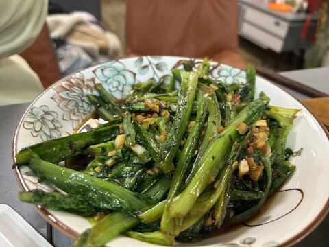 蒜蓉油麦菜