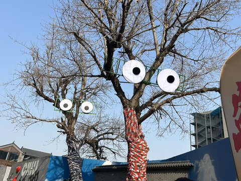 打卡墙