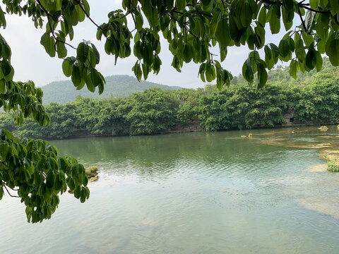 中国贵州安顺黄果树瀑布旅游风光