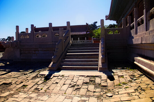 清东陵慈禧陵地面建筑清代帝王陵墓