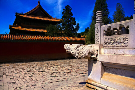 清东陵慈禧陵地面建筑