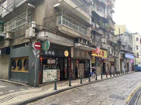 澳门老街景