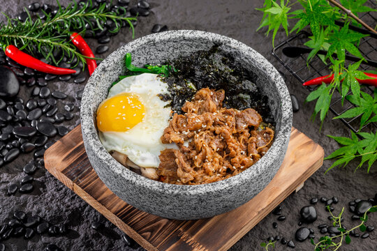 牛肉拌饭