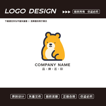 熊logo标志