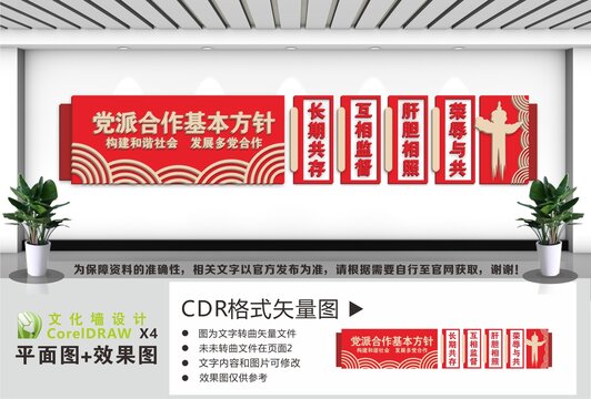 多党合作文化墙