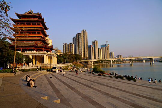 广西南宁城市风光