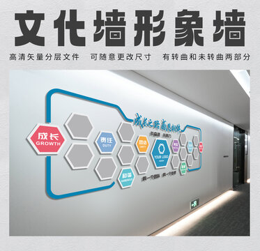 照片墙风采展示形象墙文化墙