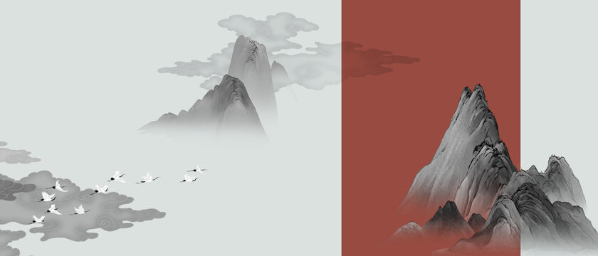 意境山水画
