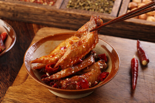 冷吃鸡尖