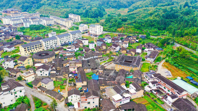 永定土楼洪坑