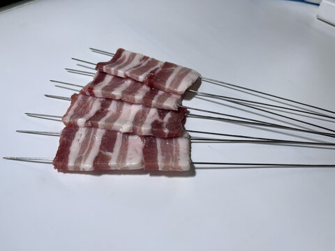 原切五花肉串