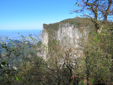 中国湖南张家界天门山旅游风光