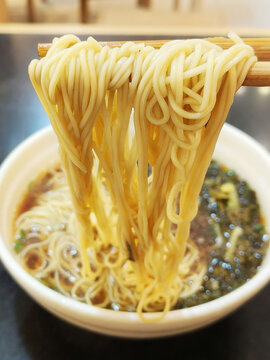 雪菜肉丝面