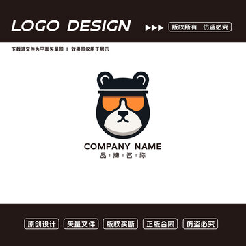 熊logo标志