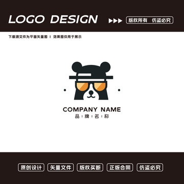 小熊logo标志