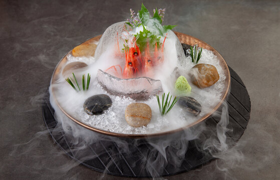 甜虾刺身