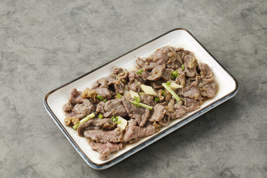 冬菜蒸牛肉