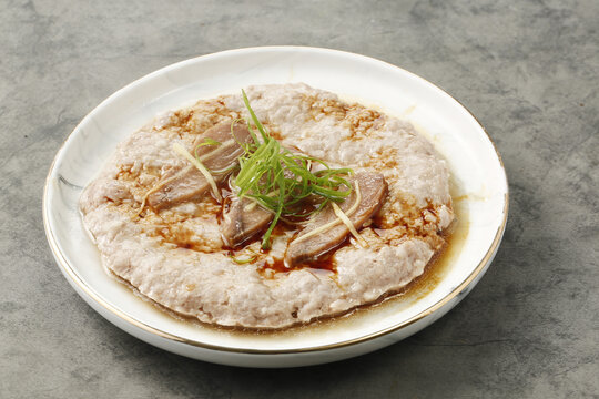 咸鱼蒸肉饼