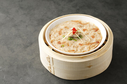 咸鱼蒸肉饼