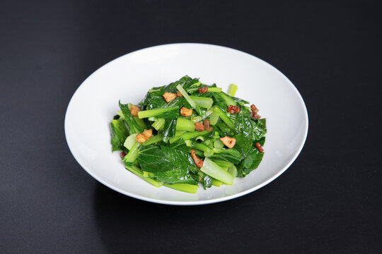 蒜子炒小青菜