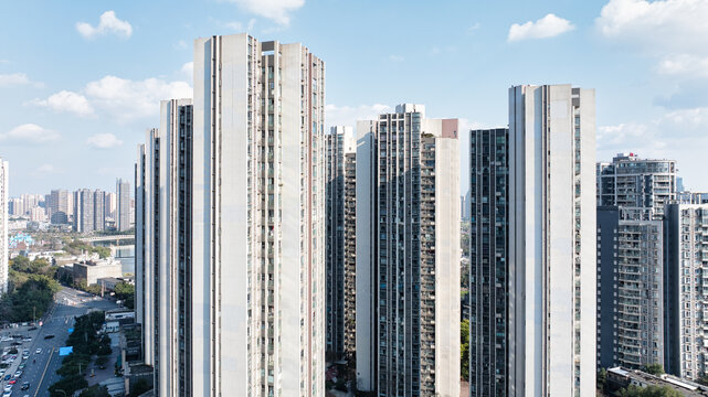 成都高新区房地产高层住宅楼