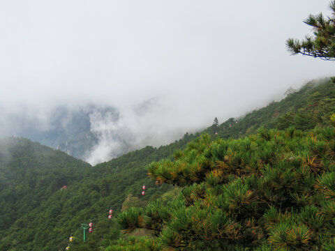 中国江西九江庐山旅游风光