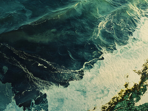 海洋流体画