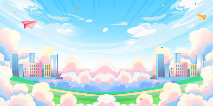 海报背景