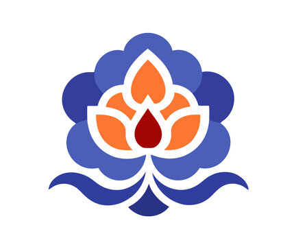 花朵元素设计矢量纹样eps格式