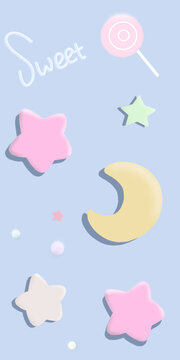 星星月亮手机壳
