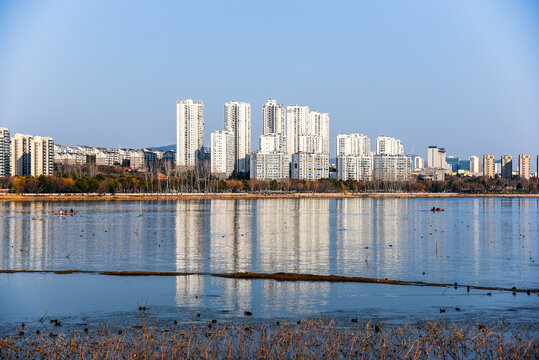 白龟山水库风光