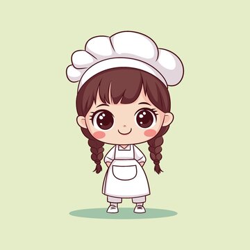 卡通厨娘