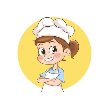 动漫女厨师