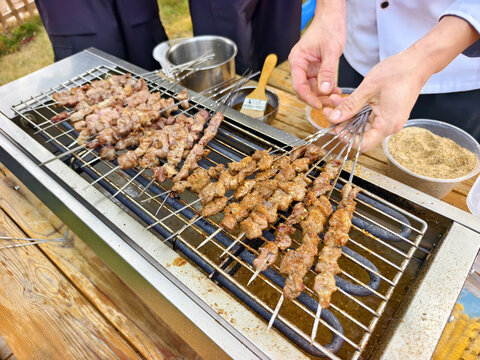 烤羊肉串