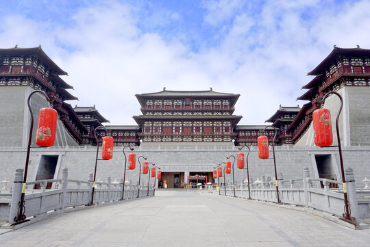 隋唐洛阳城应天门遗址紫微观城楼