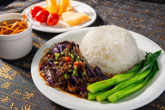 肉末茄子套餐