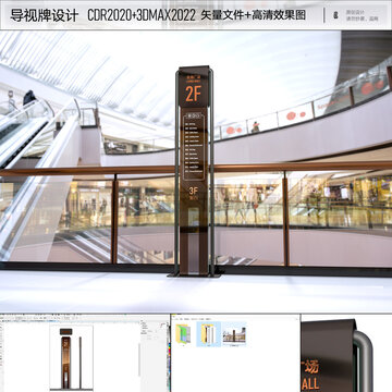 楼层索引立牌
